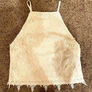 Cream colored camisole
